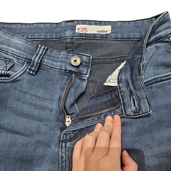 Vintage Celio blue jeans slim fit - Picture 3 of 5